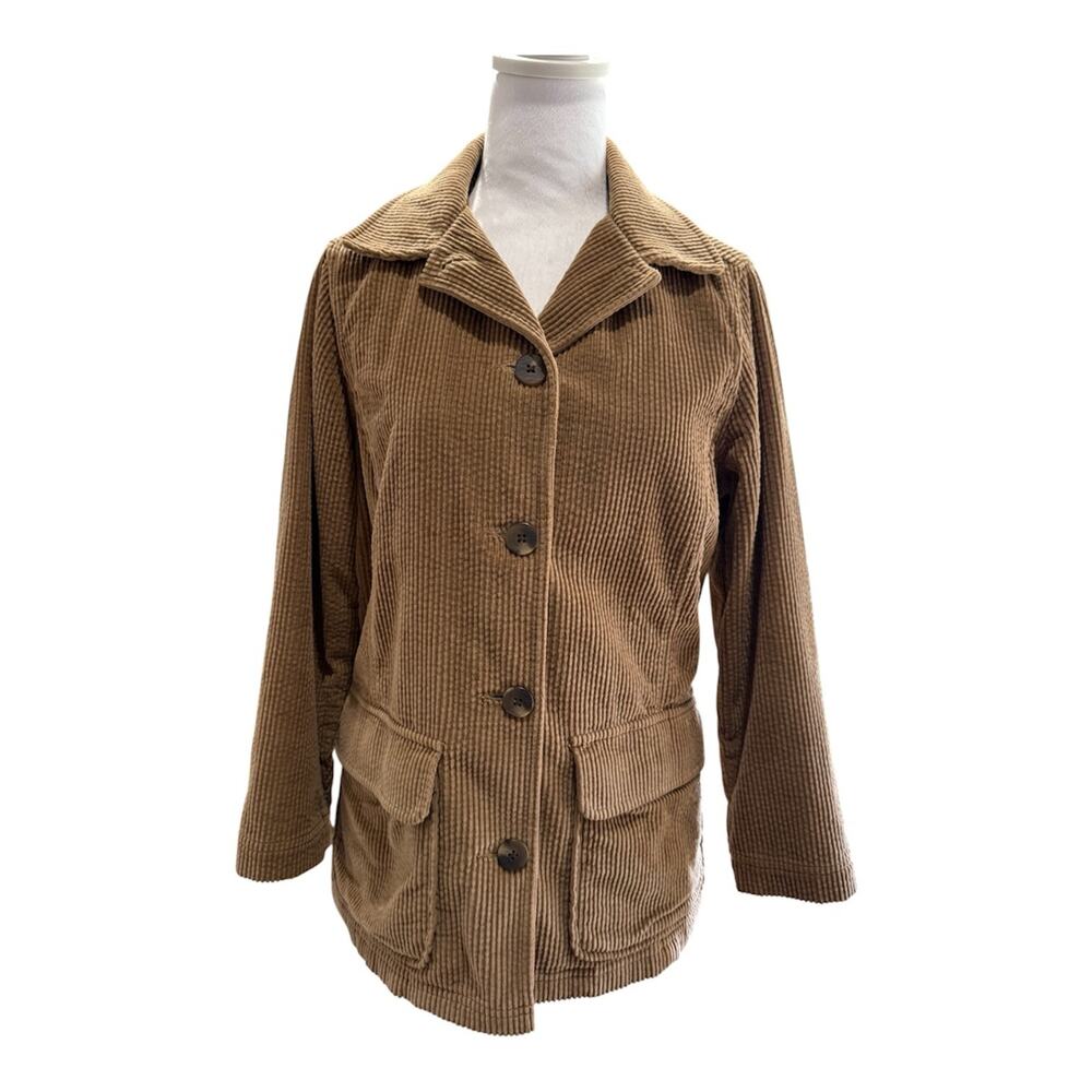 Vintage LL Bean Women's Button Front Corduroy Jacket - Size XS